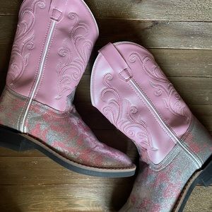 Old west Big girls boots size 3